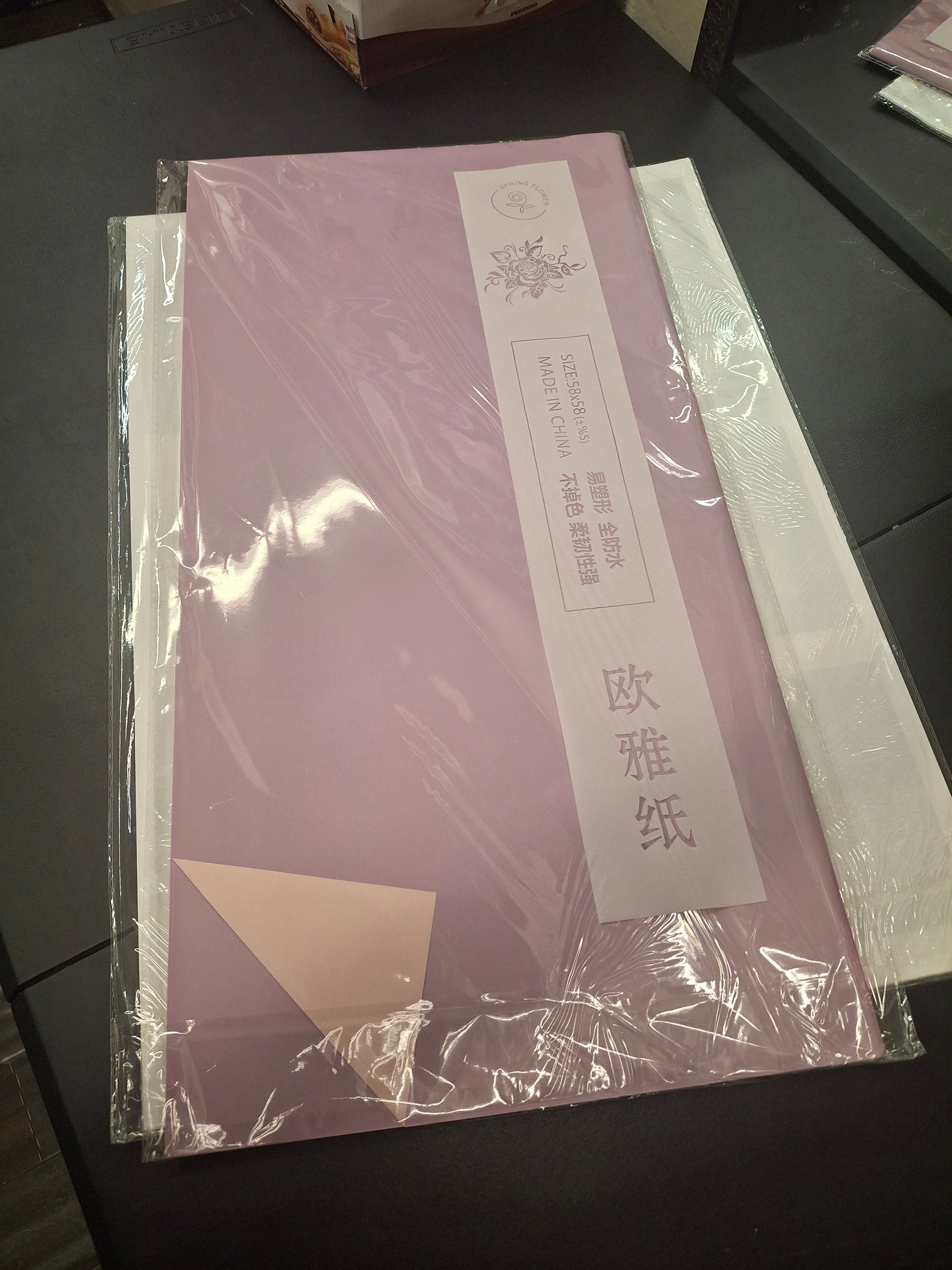double-colored paper waterproof.